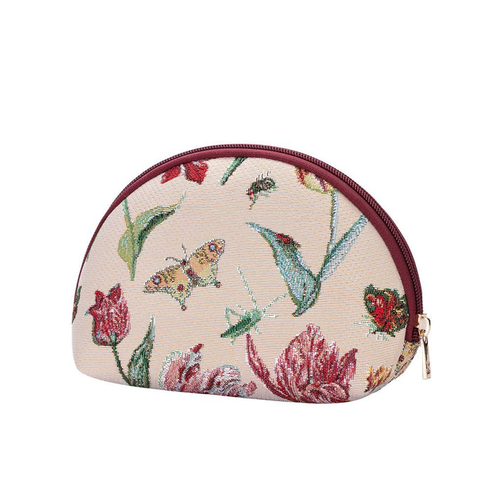 Jacob Marrel's Tulip White - Cosmetic Bag - Kozeenest