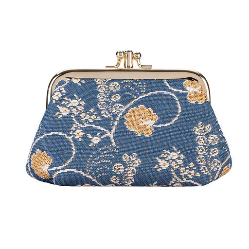 Jane Austen Blue - Frame Purse - Kozeenest