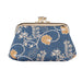 Jane Austen Blue - Frame Purse - Kozeenest