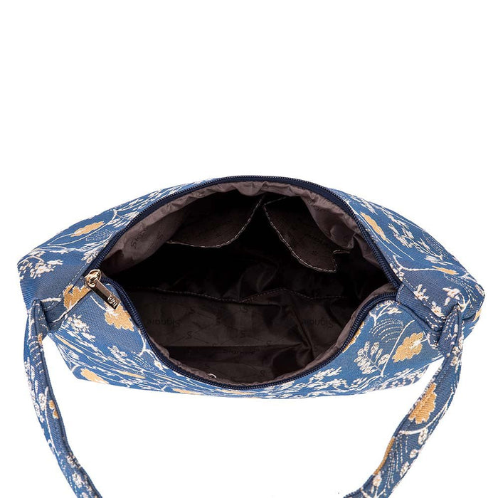 Jane Austen Blue - Hobo Bag - Kozeenest