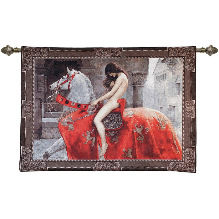 John Collier Lady Godiva - Wall Hanging 139cm x 105cm (120 rod) - Kozeenest