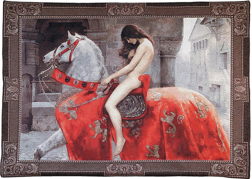 John Collier Lady Godiva - Wall Hanging 139cm x 105cm (120 rod) - Kozeenest