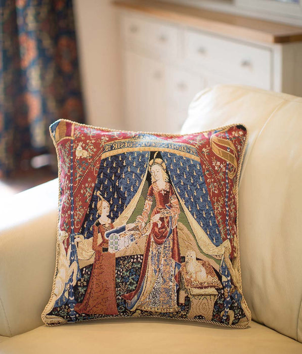 Lady and Unicorn A Mon Seul Desir - Cushion Cover Art 45cm*45cm - Kozeenest