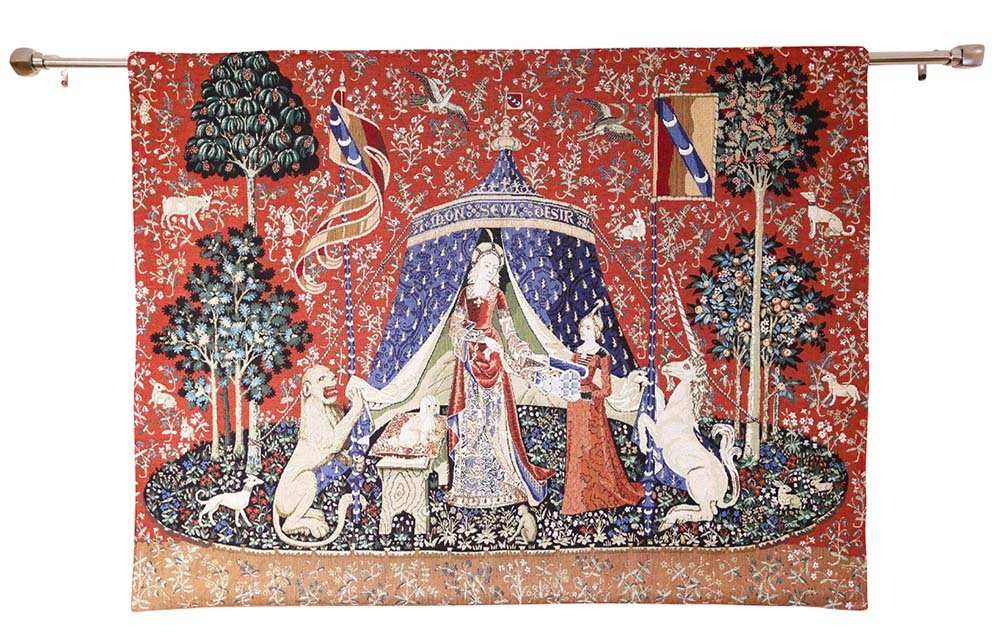 Lady & Unicorn A Mon Seul Desire - Wall Hanging in 2 sizes - Kozeenest