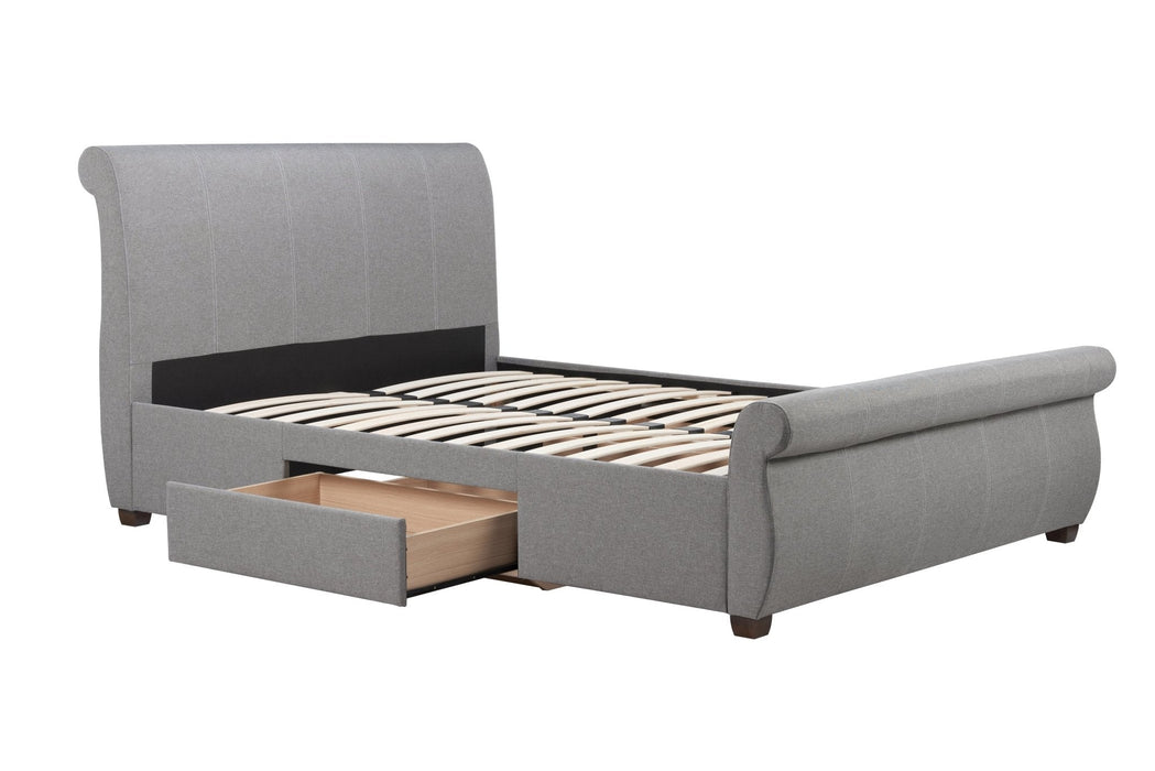 Lancaster Double Bed Grey-7