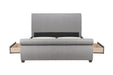 Lancaster Double Bed Grey-11