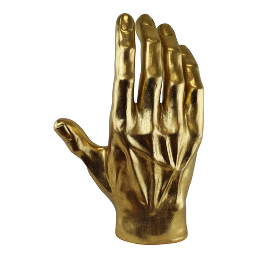 Large Gold Decorative Hand Ornament - Kozeenest