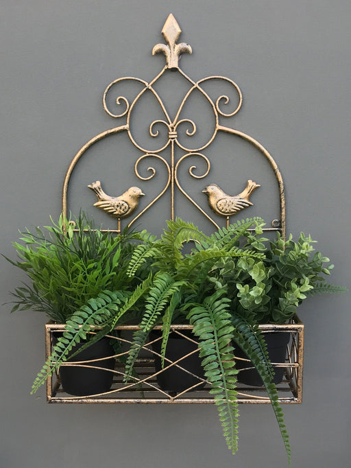 Large Gold Wall Planter - Kozeenest