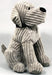 Large Grey Ribbed Dog Doorstop - Kozeenest