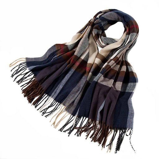 Large Plaid Tartan - Shawl Scarf - Kozeenest