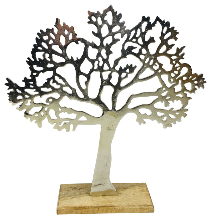 Large Silver Tree Ornament 42cm - Kozeenest