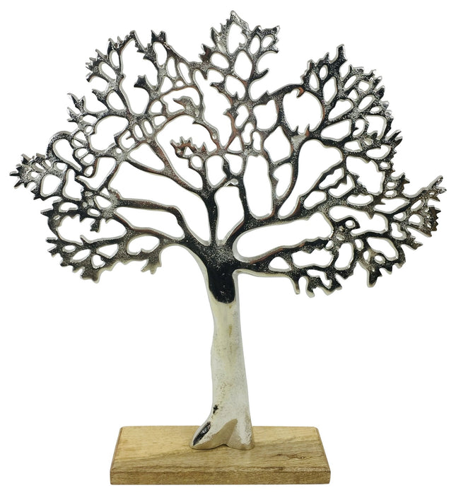 Large Silver Tree Ornament 42cm - Kozeenest