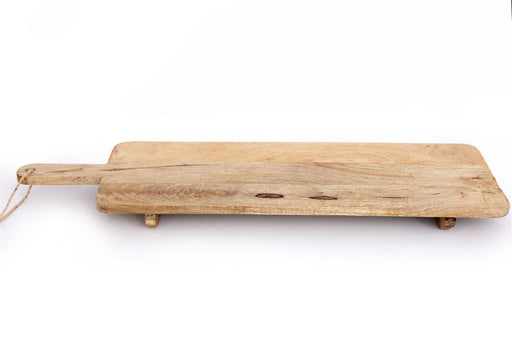 Large Wooden Serving Platter Paddle Tray 100cm - Kozeenest