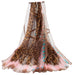 Leopard Light Pink - Big Chiffon - Kozeenest