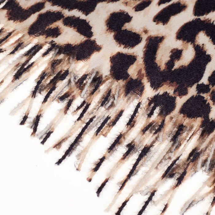 Leopard Print - Art Pashmina - Kozeenest