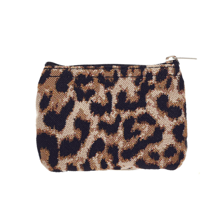 Leopard Print - Zip Coin Purse - Kozeenest