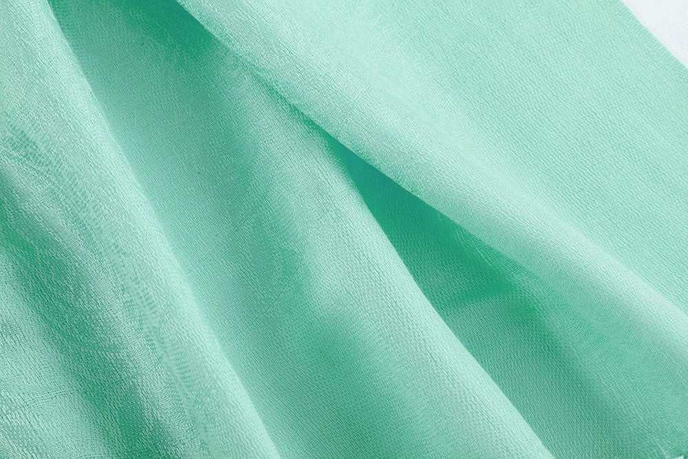 Light Green - Pashmina - Kozeenest