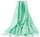 Light Green - Pashmina - Kozeenest