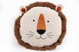 Lion Face Scatter Cushion 40cm - Kozeenest