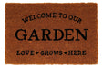 Love Grows Here Potting Shed Doormat - Kozeenest