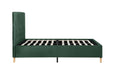 Loxley Double Bed Green-7