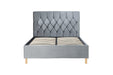 Loxley Double Bed Grey-7