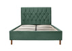 Loxley Double Bed Green-9