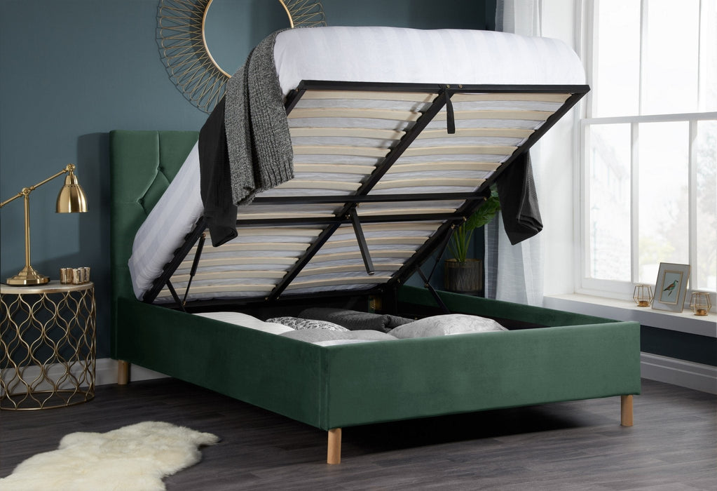 Loxley Double Ottoman Bed-5