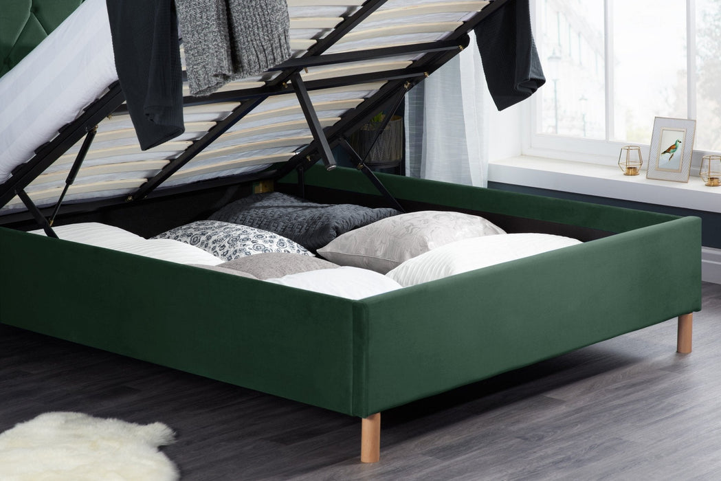 Loxley Double Ottoman Bed-6