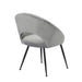 Lulu Dining Chair Grey (Pack of 2)-1