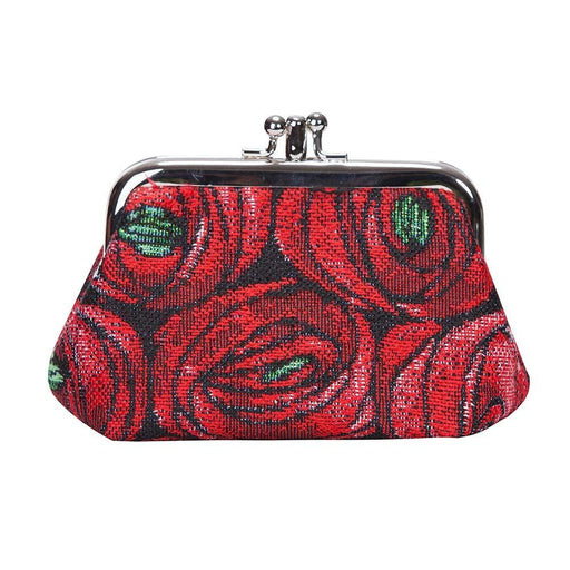 Mackintosh Rose and Teardrop - Frame Purse - Kozeenest