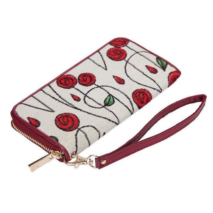 Mackintosh Simple Rose - Long Zip Purse - Kozeenest