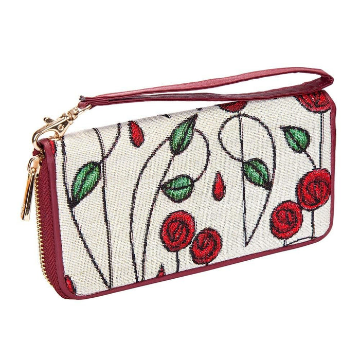 Mackintosh Simple Rose - Long Zip Purse - Kozeenest