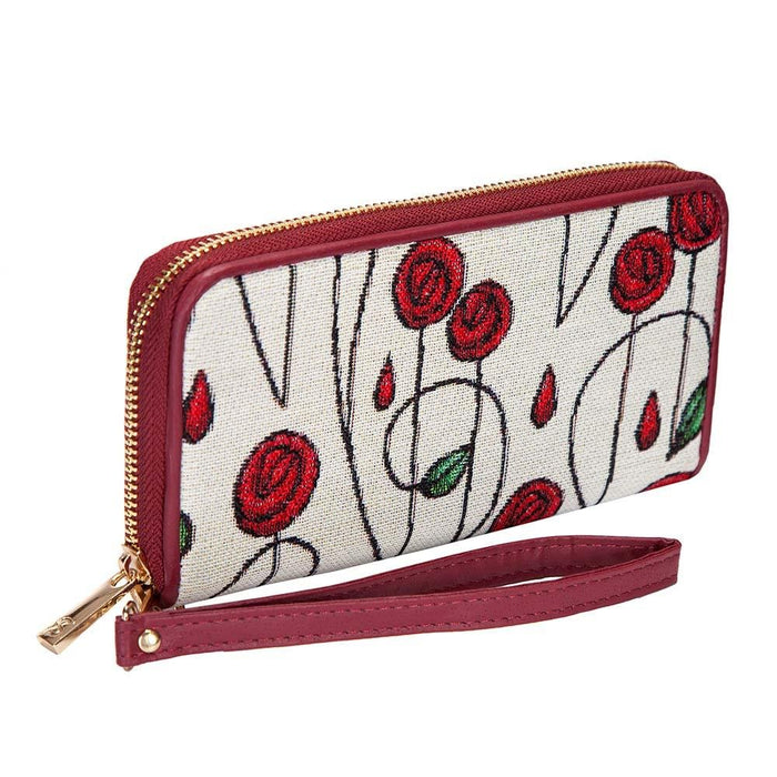 Mackintosh Simple Rose - Long Zip Purse - Kozeenest