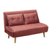 Madison Sofa Bed Pink-2