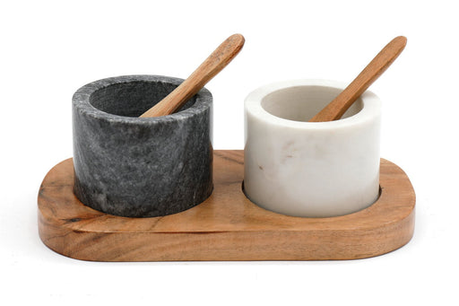 Marble Salt and Pepper Bowls - Kozeenest