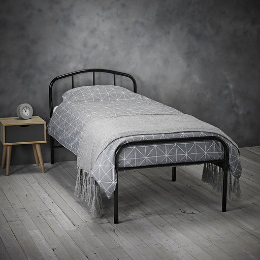 Milton 3.0 Single Bed Black-1