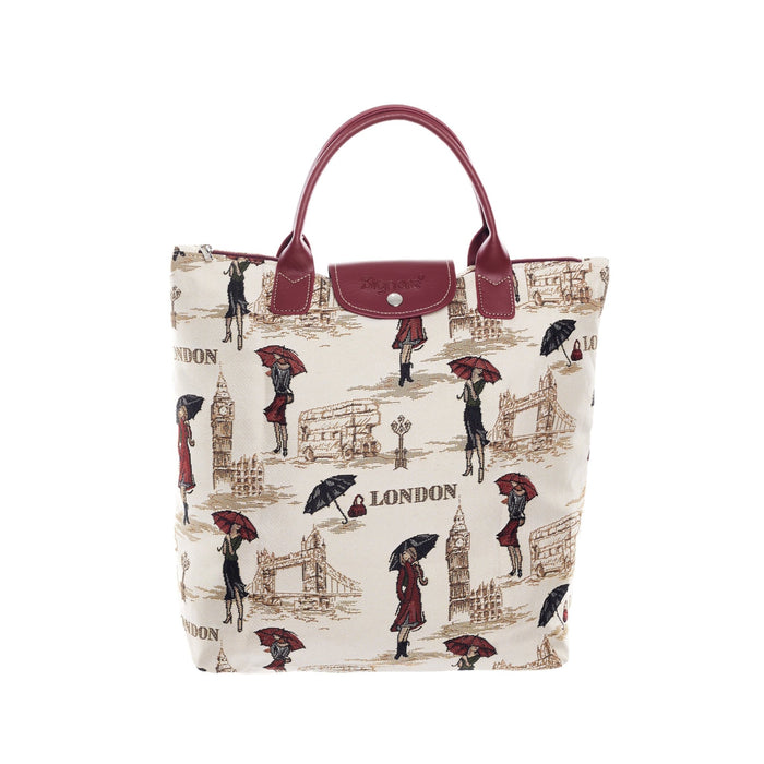 Miss London - Foldaway Bag - Kozeenest