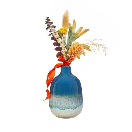 Mojave Glaze Blue Vase - Kozeenest