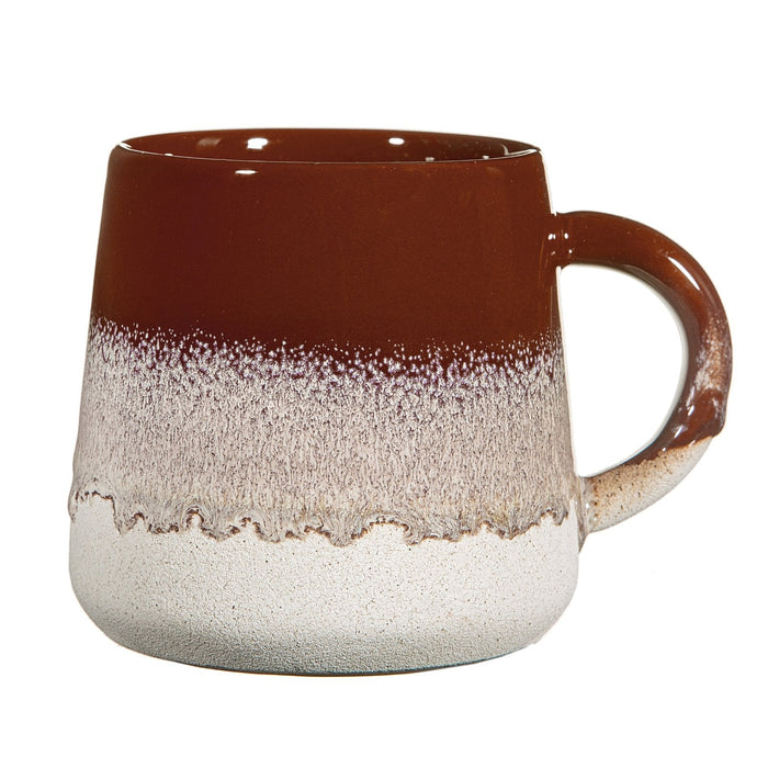 Mojave Glaze Chocolate Brown Mug - Kozeenest