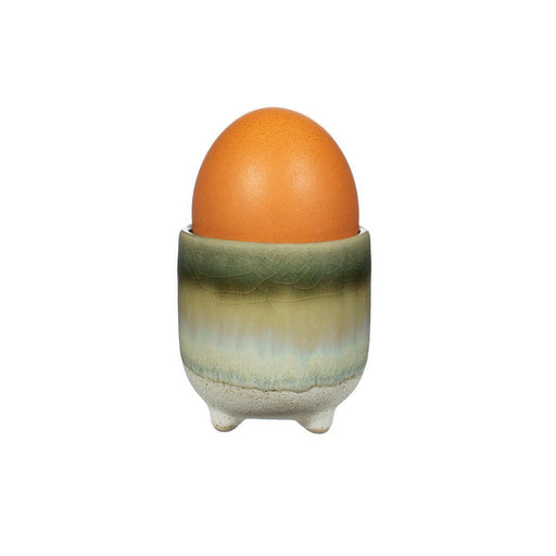 Mojave Glaze Green Glaze Egg Cup - Kozeenest