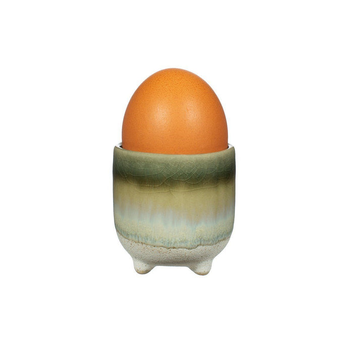 Mojave Glaze Green Glaze Egg Cup - Kozeenest