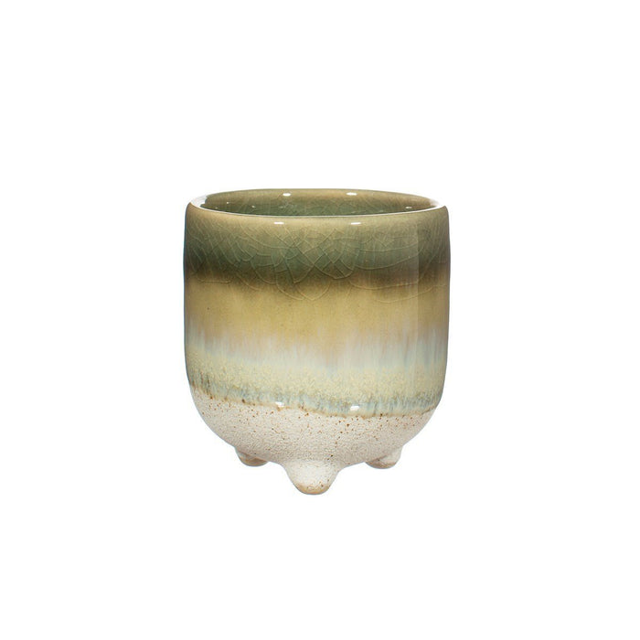 Mojave Glaze Green Glaze Egg Cup - Kozeenest