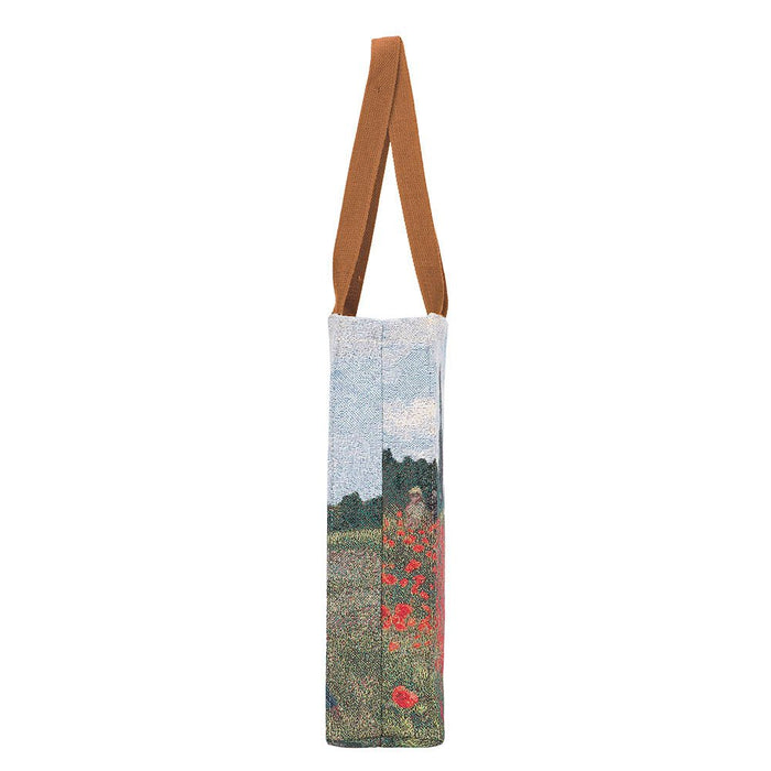 Monet Poppy Field - Gusset Bag - Kozeenest