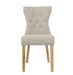 Naples Dining Chair Beige (Pack of 2)-0