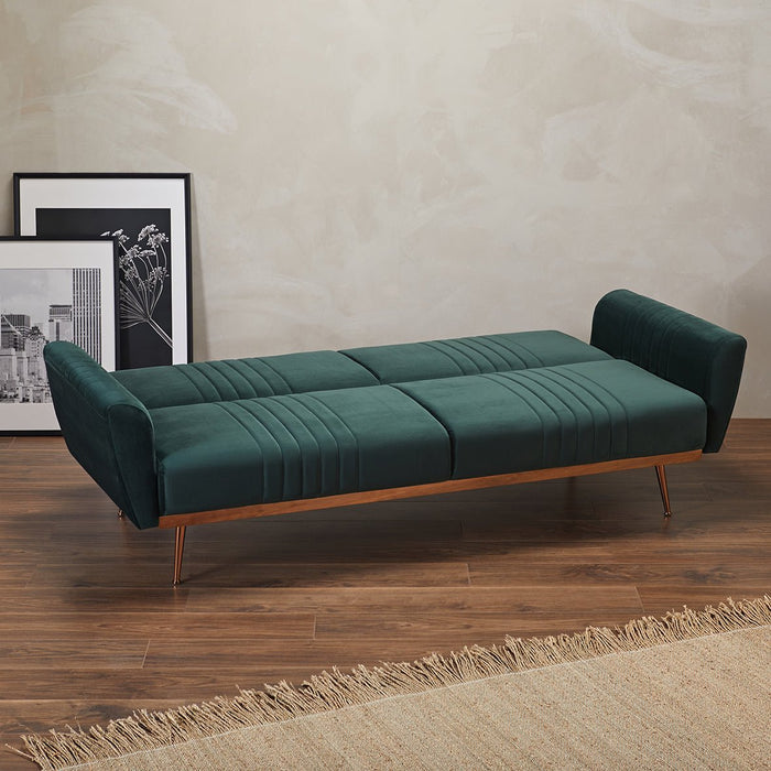 Nico Green Sofa Bed-1