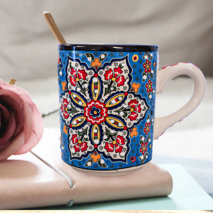 Ceramic Mug Tulip Blue 8cm-1