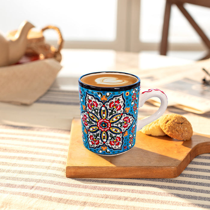 Ceramic Mug Tulip Blue 8cm-2