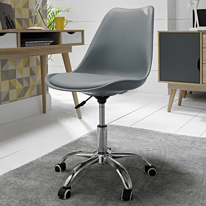 Orsen Swivel Office Chair Grey-1