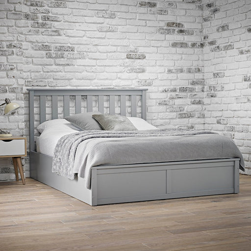 Oxford Double Bed Grey-1